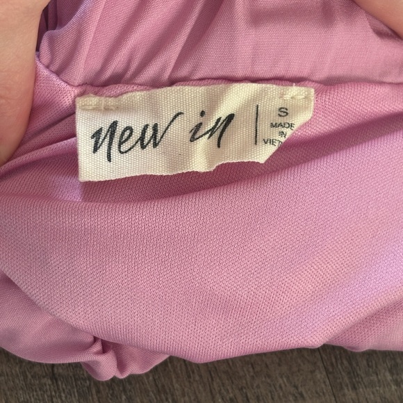 Pink Women's Ruffled Shorts - Picture 2 of 2